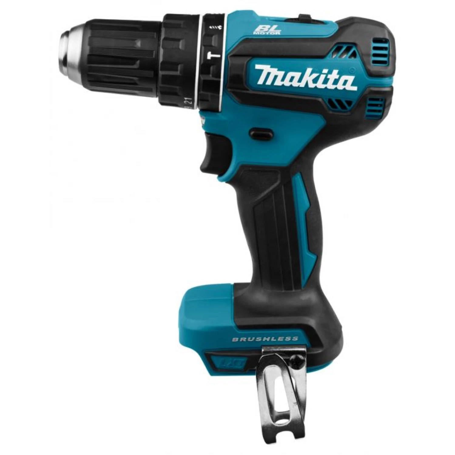 Makita DHP485Z - Perceuse visseuse à percussion sans fil Li-Ion 18V (machine seule) - moteur brushless-image