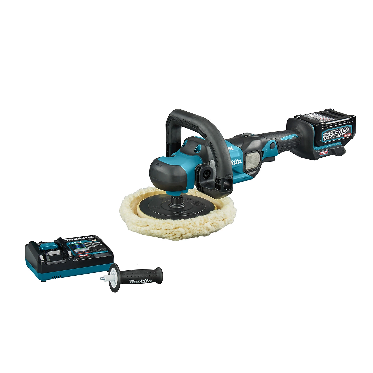 Makita PV001GM201 XGT 40V Max Li-ion Accu Rotation Polisseuse Kit (1x 4,0 Ah)-image