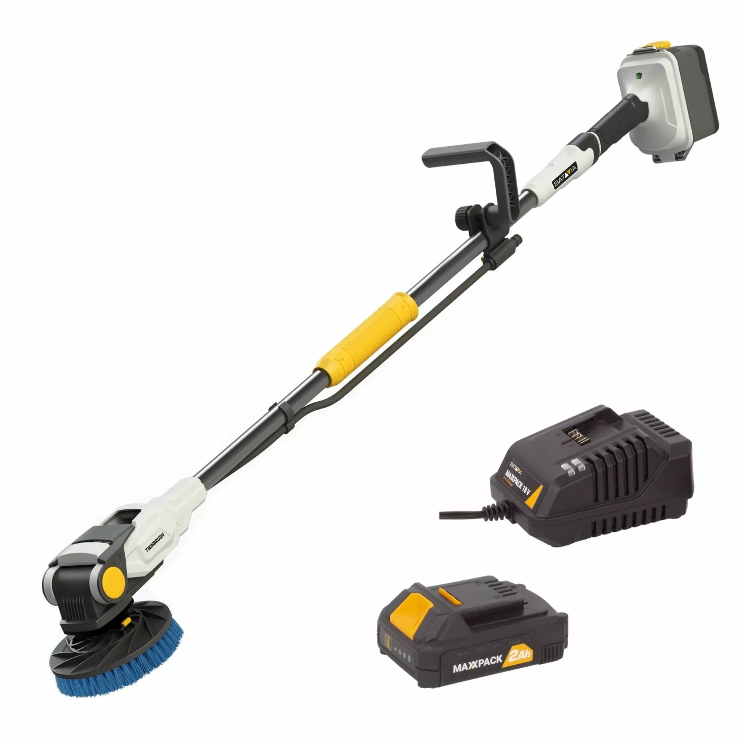 Batavia 706304 Brosse de nettoyage pour batterie - 18V - 2.0Ah-image