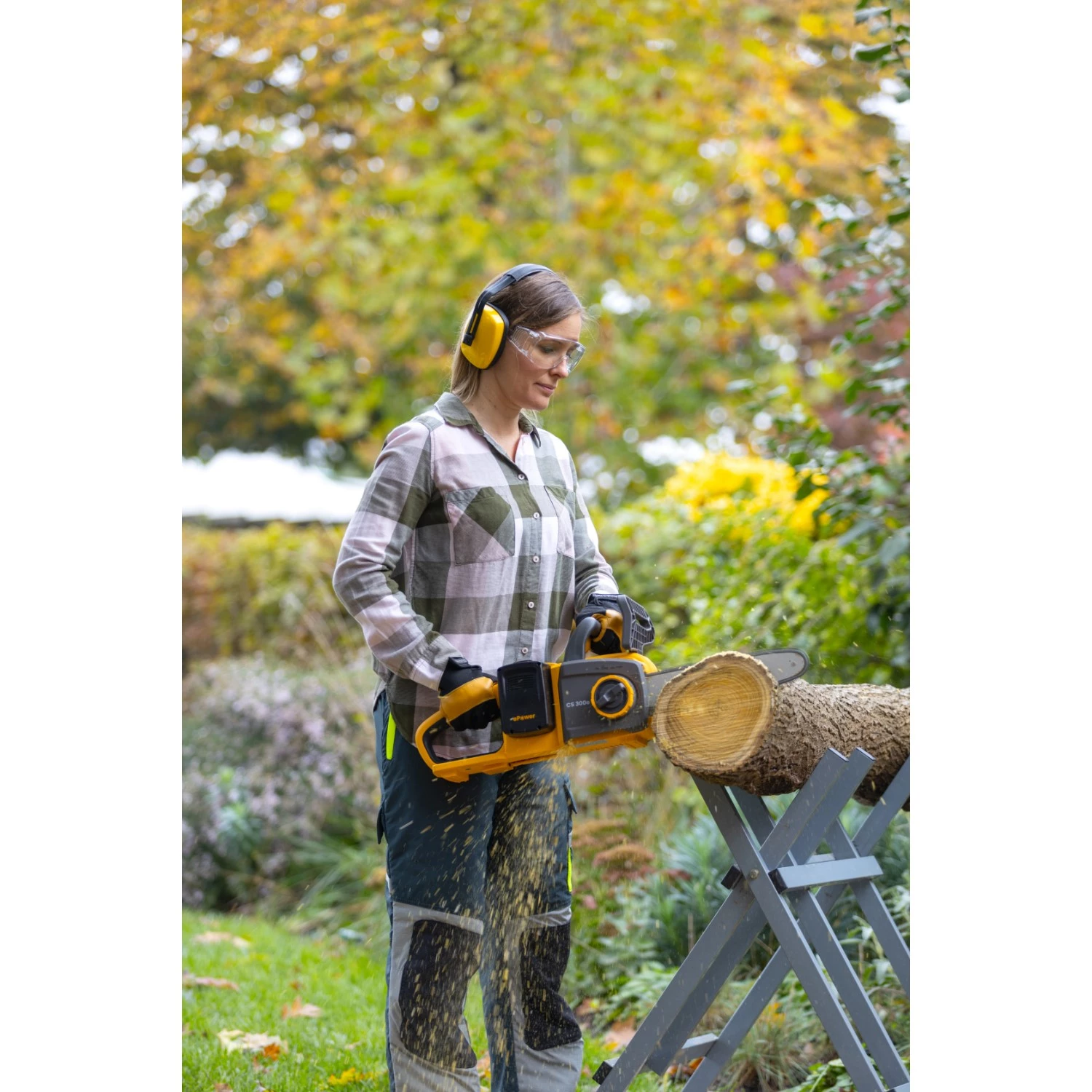 Stiga CS 300e Kit Tronçonneuse sans fil (2x 4,0Ah batterie) - 20V-image