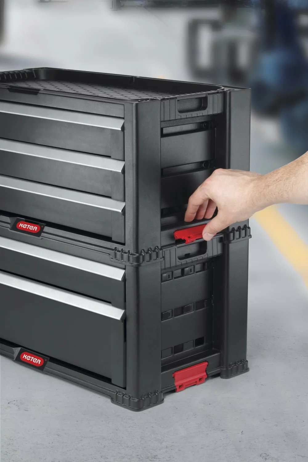 Keter 238557 Module ladenkast 7 lades - zwart-image