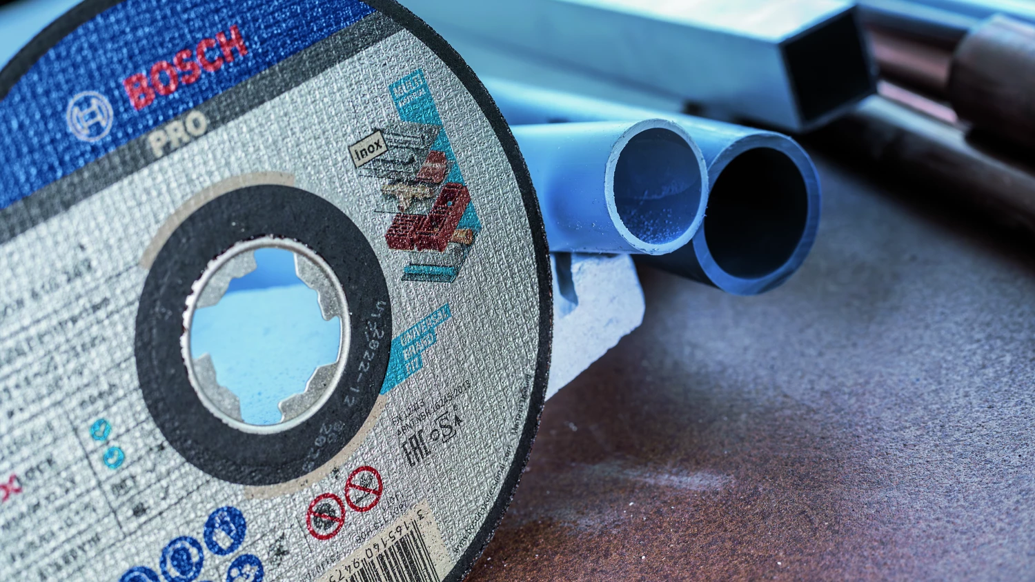 Bosch 2608619269 - X-LOCK Disque à tronçonner Multi Construction 125x1x22.23mm, plat-image