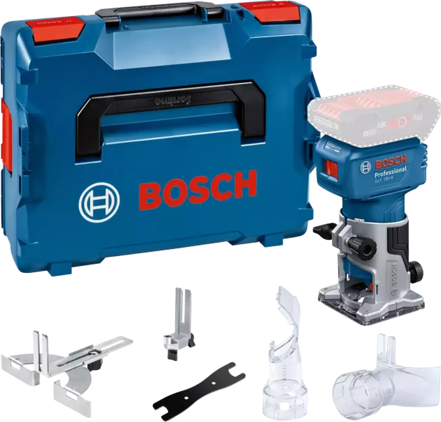 Bosch GLF 18V-8 18V Li-Ion accu kantenfrees body in L-Boxx - 8mm-image