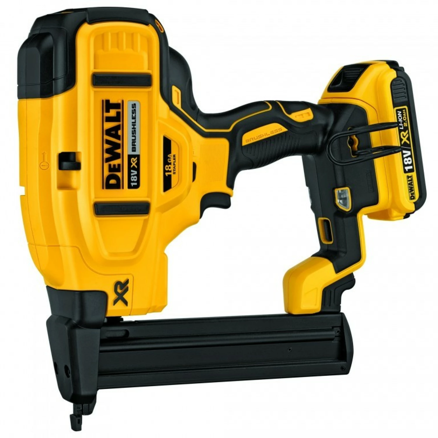 DeWALT DCN681D2-QW 18V Li-ion XR agrafeuse sans fil kit (2x 2,0Ah) en TSTAK-image