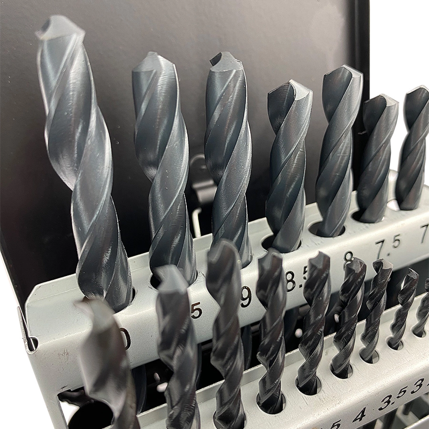 Fit-to-Fix 4000110001 19-delige Uni Metaalborenset DIN338 in cassette - HSS-R - 1-10mmx0.5cm-image