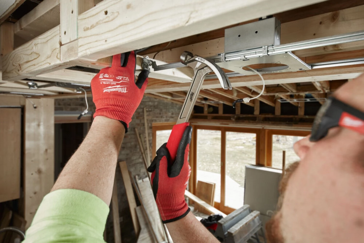 Milwaukee 4932478653 Marteau à pince droite - manche en antichoc - 450 grammes-image