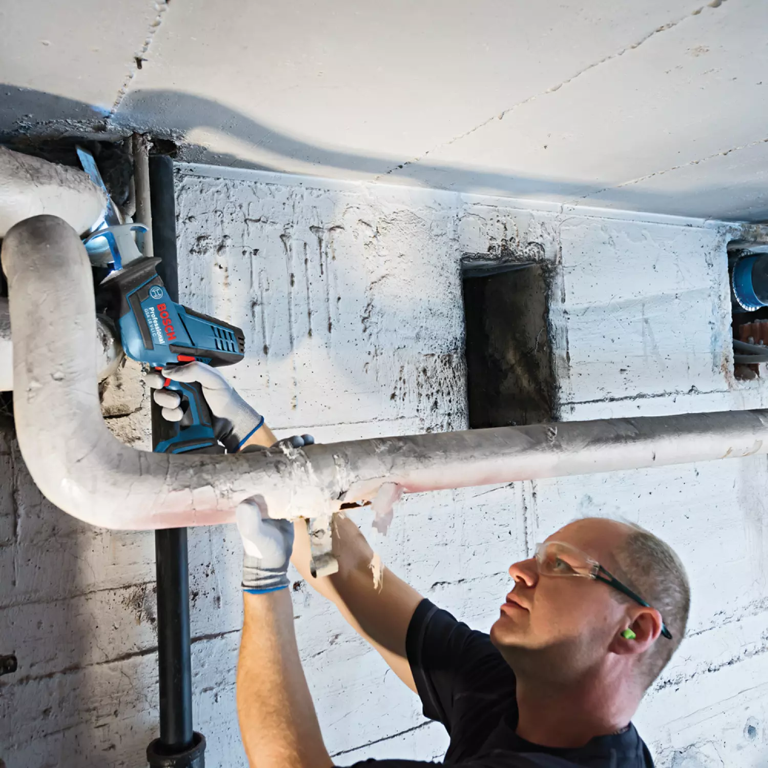 Bosch GSA 18 V-LI C 18V Li-Ion accu reciprozaag body in L-Boxx - snelwissel-image