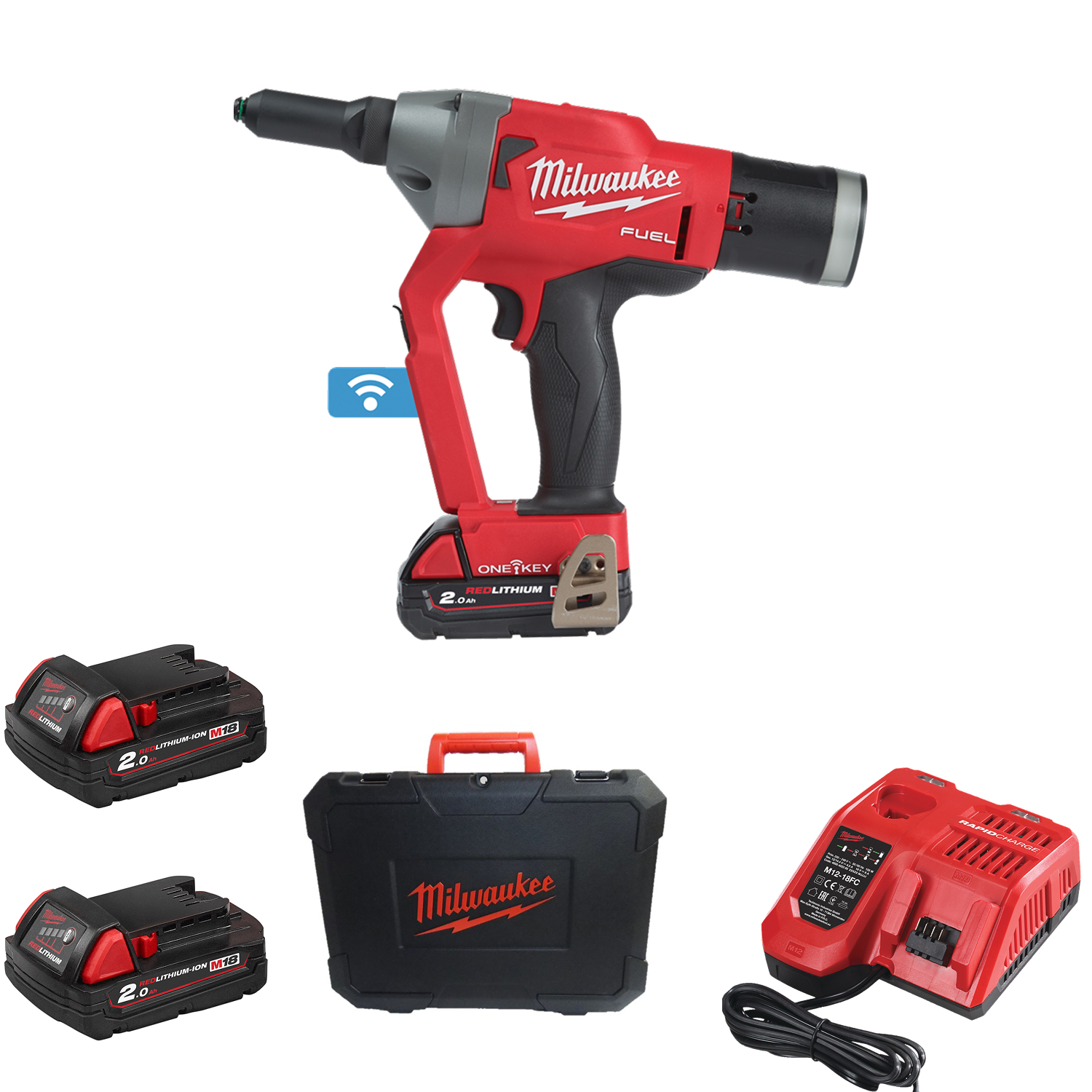 Milwaukee M18 ONEFPRT-202X Appareil à rivetage sans fil-image