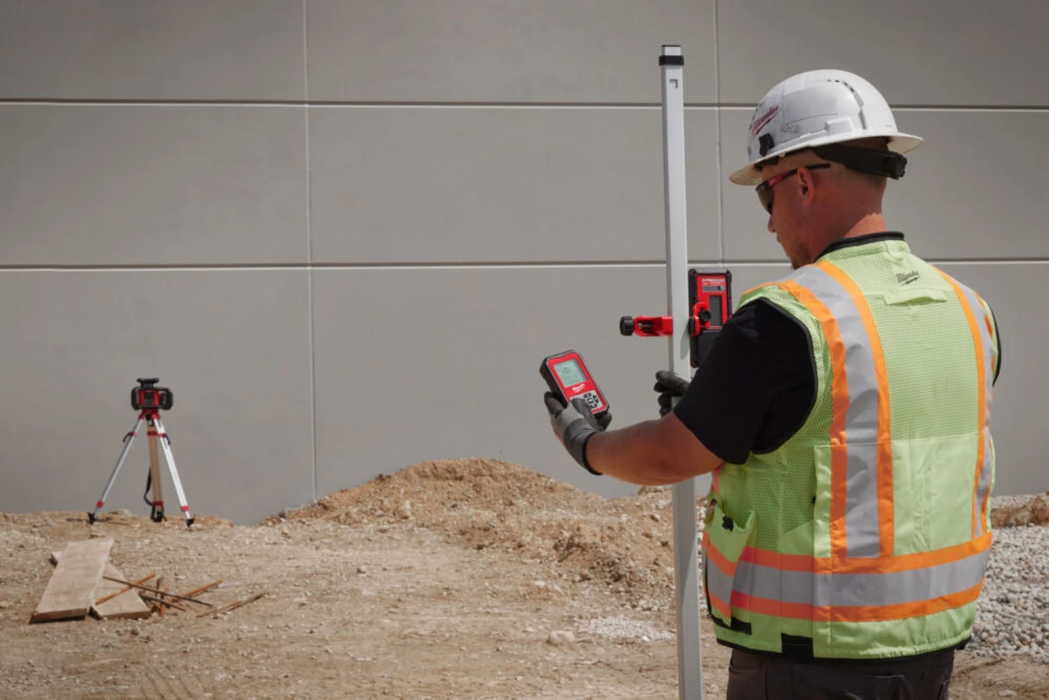 Milwaukee RD1200 Roterende laserdetector - 1200m-image