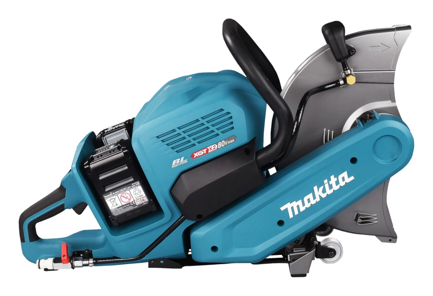 Makita CE001GL402 XGT 2x40V Max Li-Ion accu doorslijper set (4 x 8,0Ah) - 355mm-image