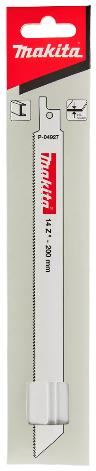 Makita P-04927 Reciprozaagblad - 180 x 1,8mm - RVS/Metaal (5st)-image
