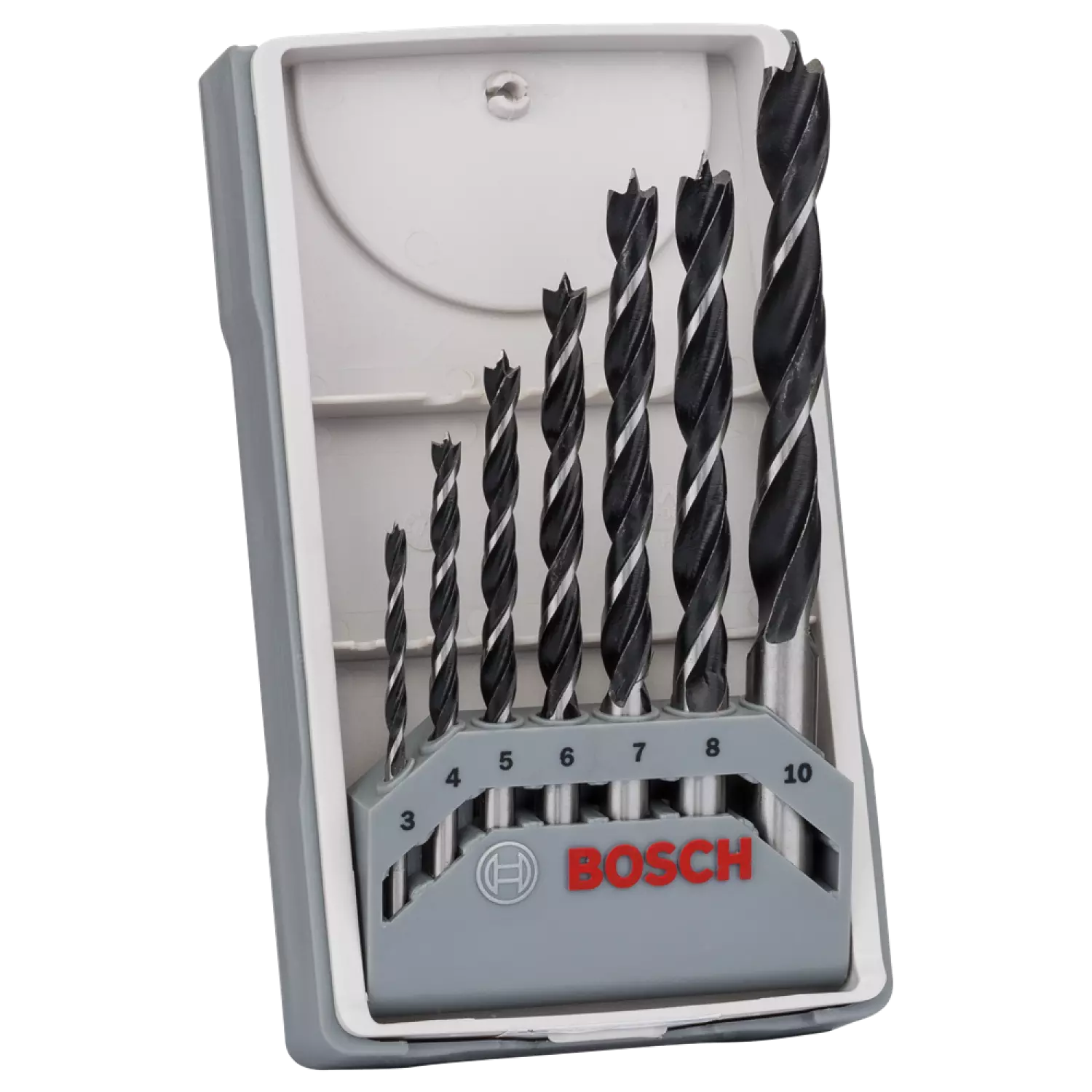 Bosch 2607017034 - Set 7 pièces mèche à bois 3;4;5;6;7;8;10-image