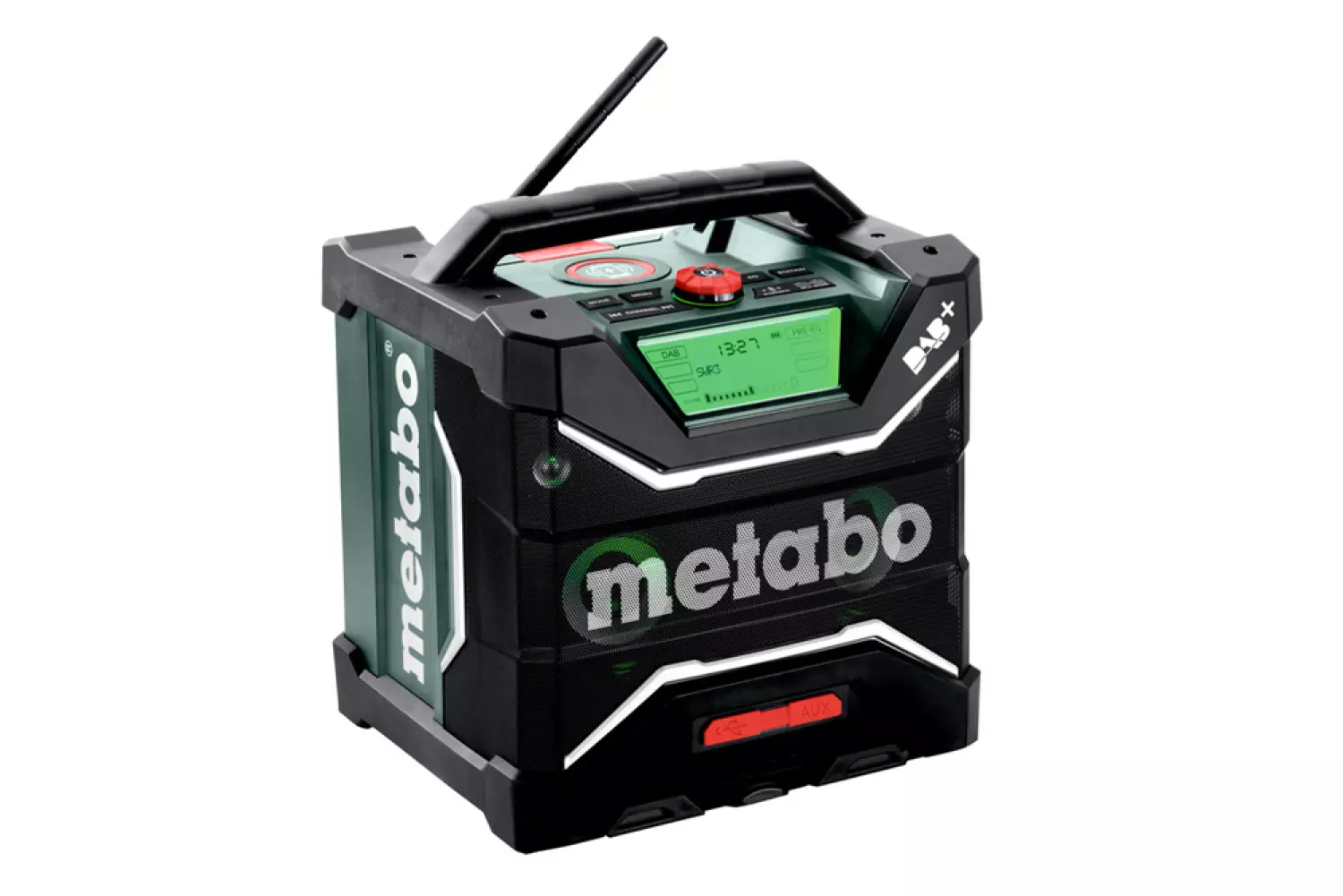 Metabo RC 12-18 BT DAB+ 12 V / 18 V Li-ion Radio de chantier sans fil avec Bluetooth - fonctionne sur secteur et sur batterie-image