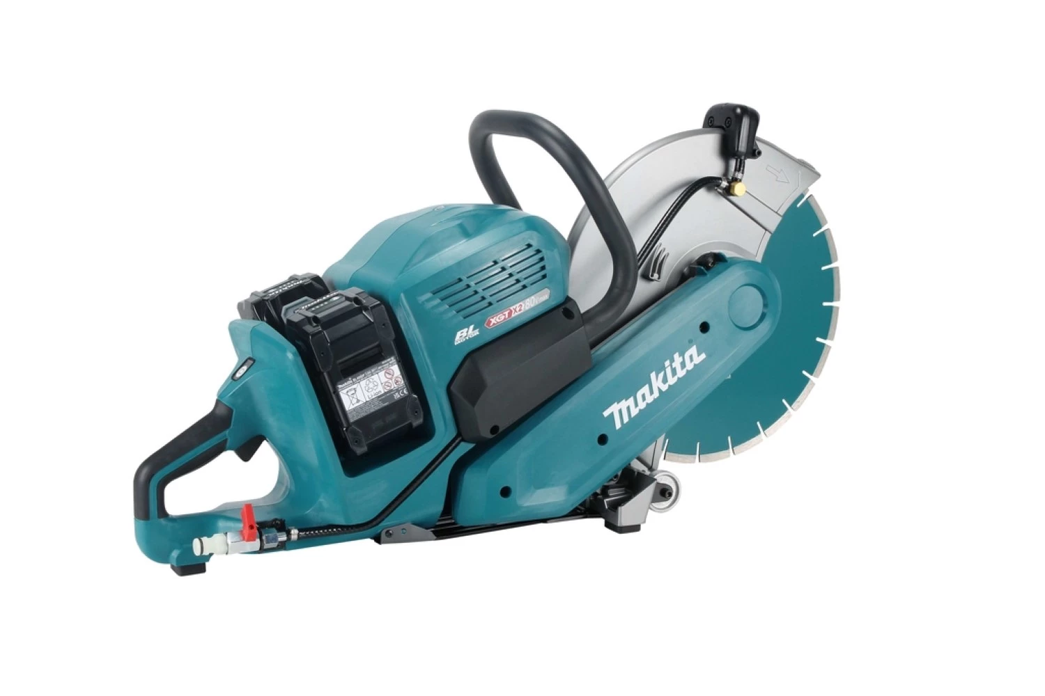 Makita CE001GL402 XGT 2x40V Max Li-Ion accu doorslijper set (4 x 8,0Ah) - 355mm-image