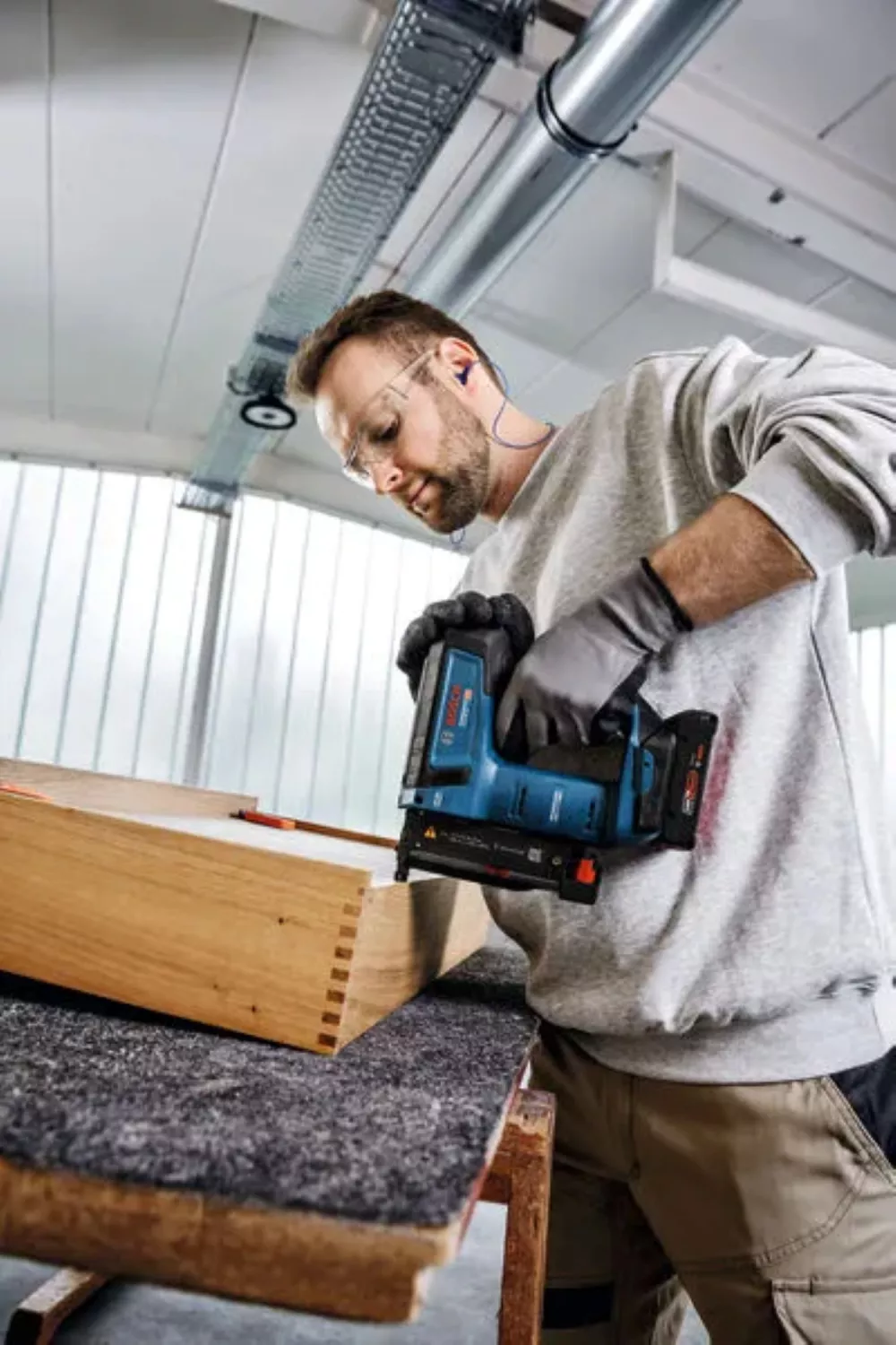 Bosch GNH 18V-35 18V accu pin houttacker body in L-Boxx - 0,6mm - 15-35mm - recht-image