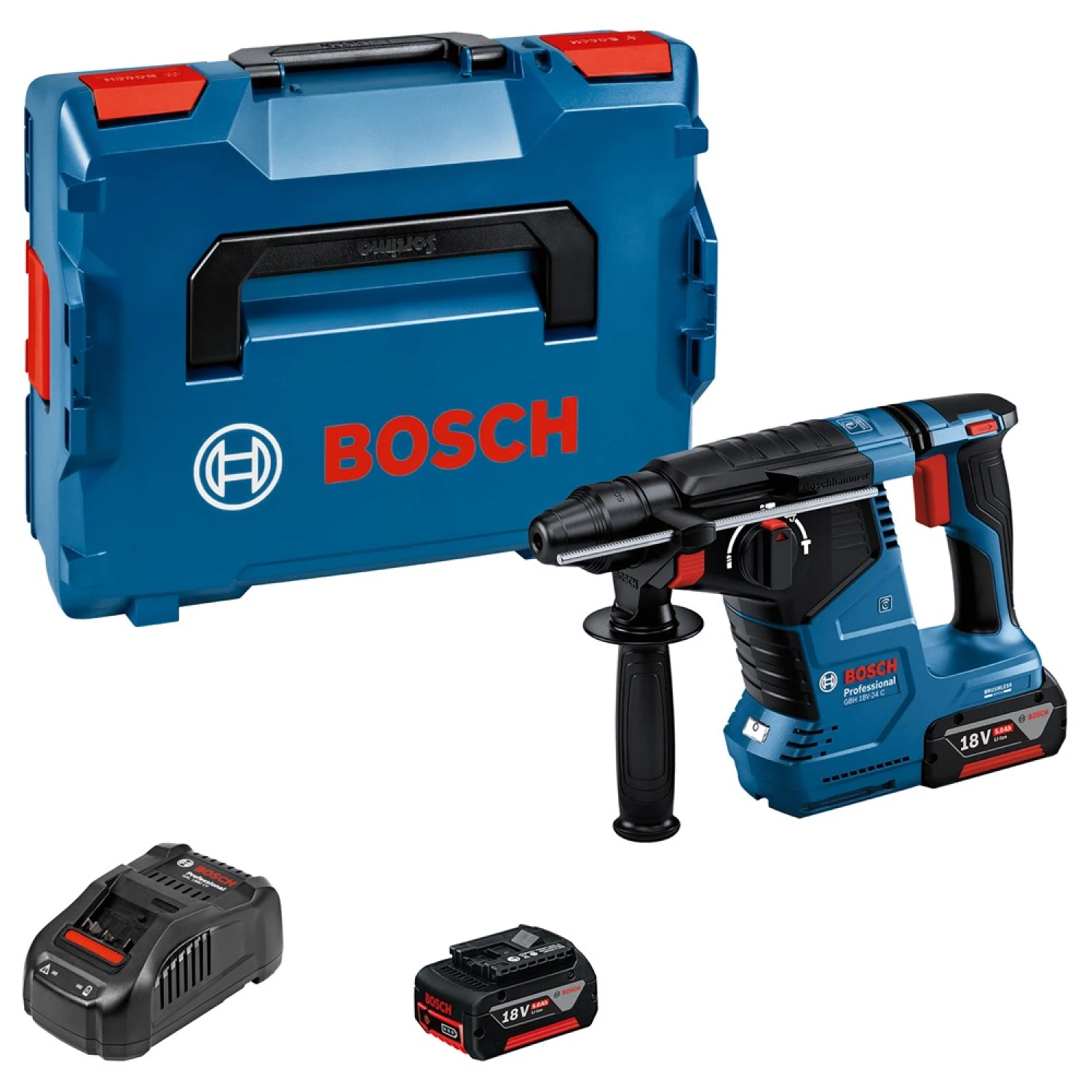 Bosch GBH 18V-24 C Marteau perforateur sans fil-image