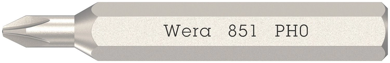 Wera 05058121001 851/0 Kruiskop Micro Bit - PH 0 x 30mm-image