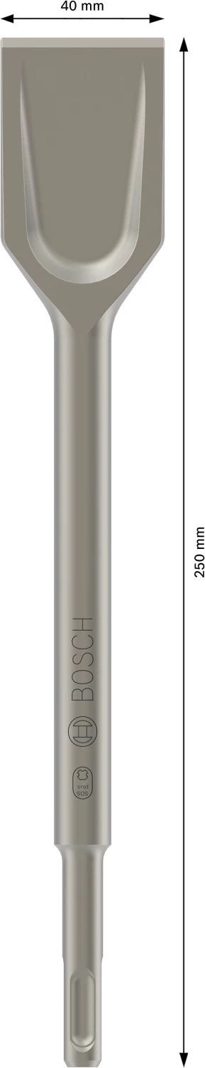 Bosch 2608690101 - Burin Bêche SDS-Plus SDS-Plus 250 x 40 mm-image