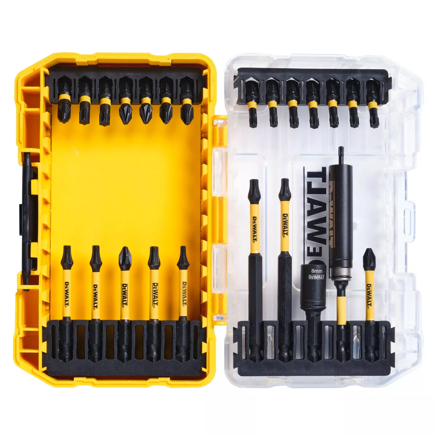 DeWALT DT70744T 25-delige FlexTorq Schroef-bitset in cassette-image