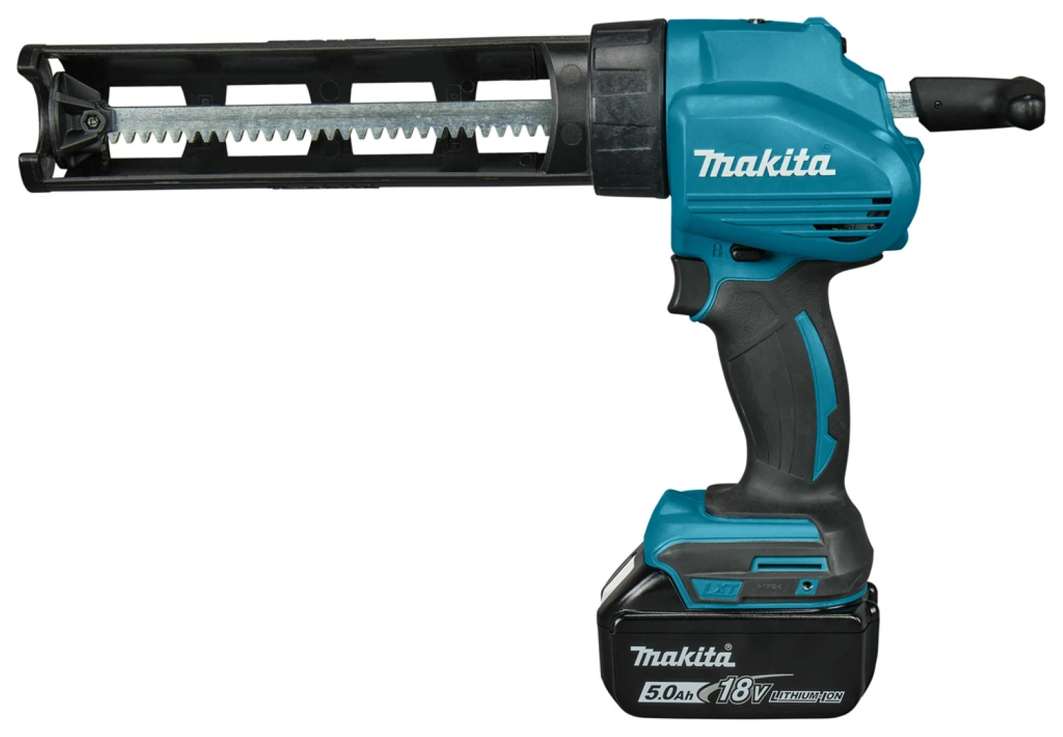 Makita DCG180RTX Pistolet à colle sans-fil - 18V Li-ion - Batterie (1x 5,0 Ah) - Coffret & support cartouche inclus-image
