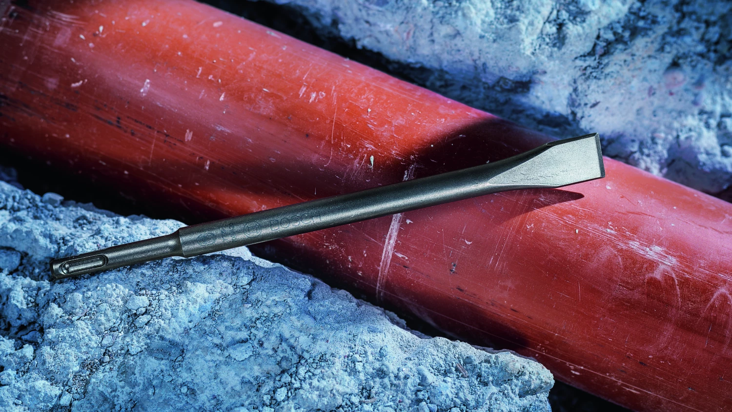 Bosch 2608690144 - Burin Plat SDS-Plus 250 x 20 mm-image