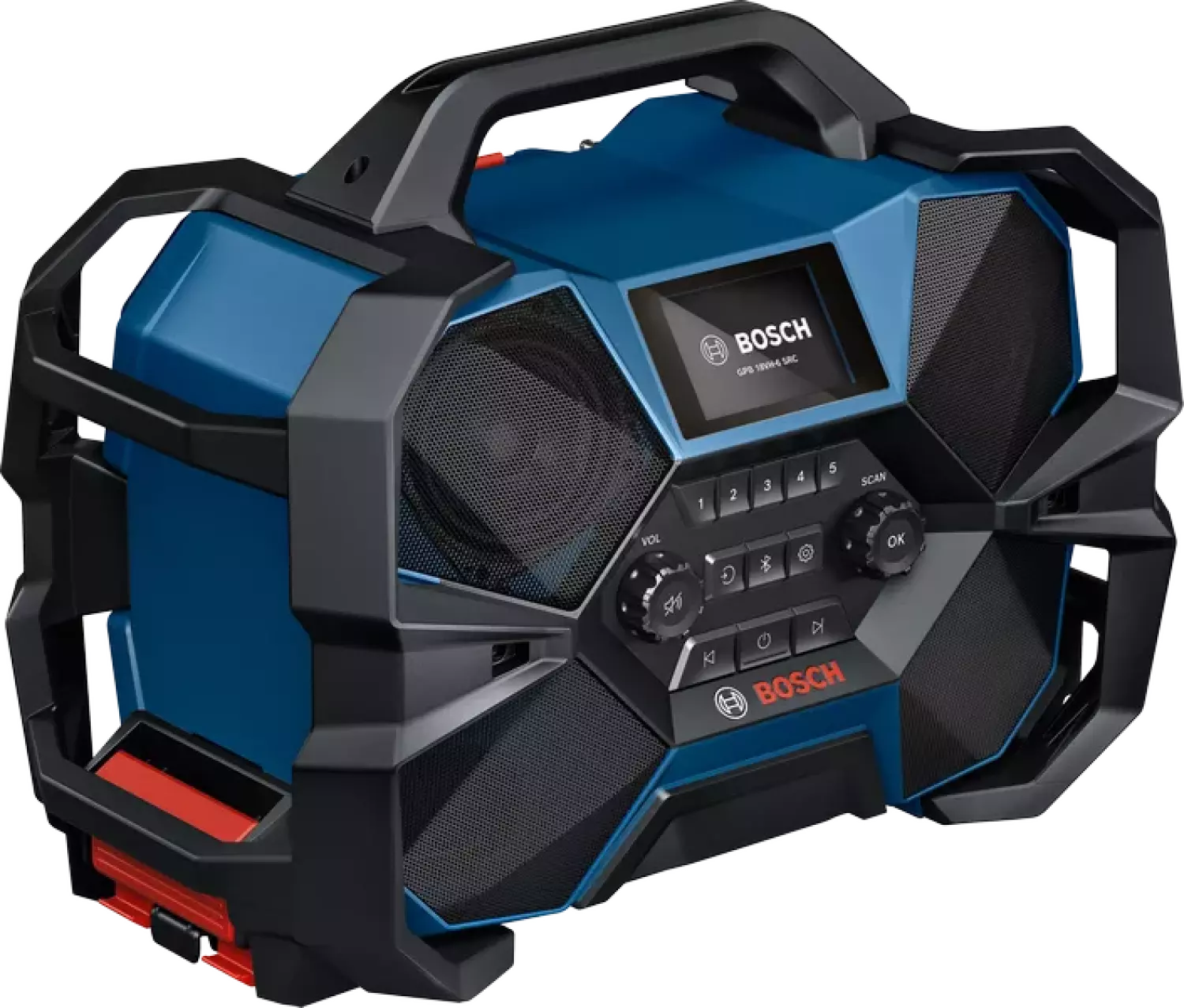 Bosch GPB 18VH-6 SRC 12V / 18V batterie radio de chantier (avec fonction de recharge) - DAB+ - Bluetooth-image