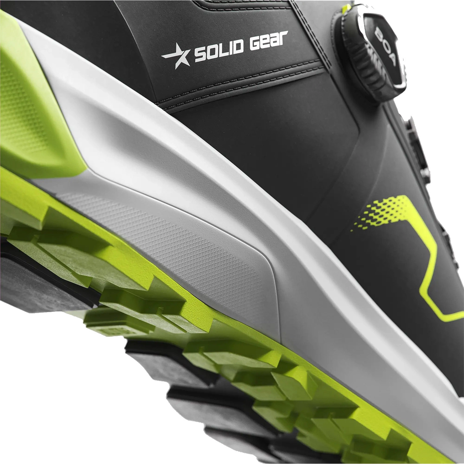 Solid Gear SG80204 Sonar 3 Werkschoen - Zwart/Groen - Laag - Maat 46-image