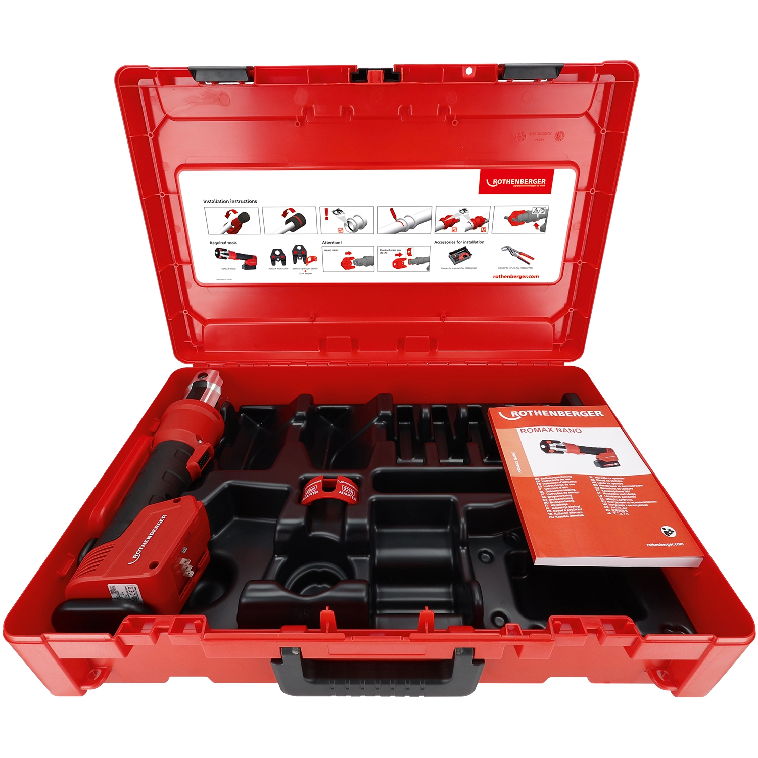 Rothenberger Romax Nano accu perstang in koffer-image