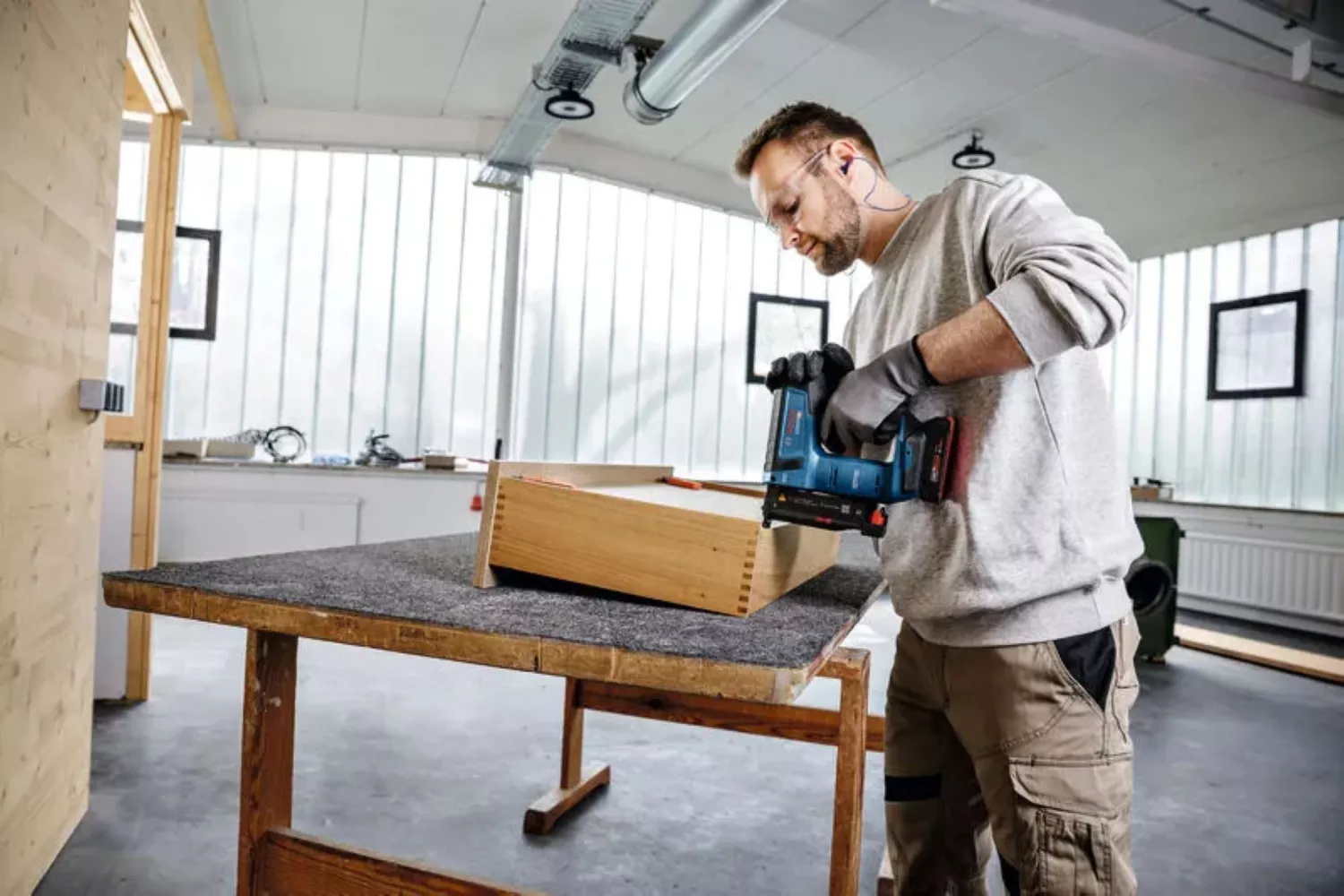 Bosch GNH 18V-35 18V accu pin houttacker body in L-Boxx - 0,6mm - 15-35mm - recht-image