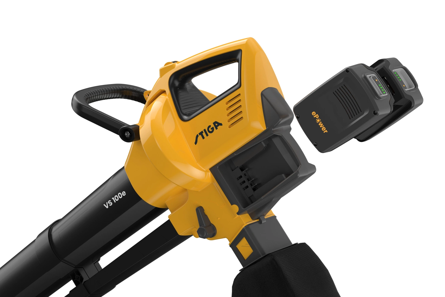 Stiga VS 100e Kit souffleur de feuilles Accu (2x 4.0Ah) - 55m/s - 9.6m³/min-image