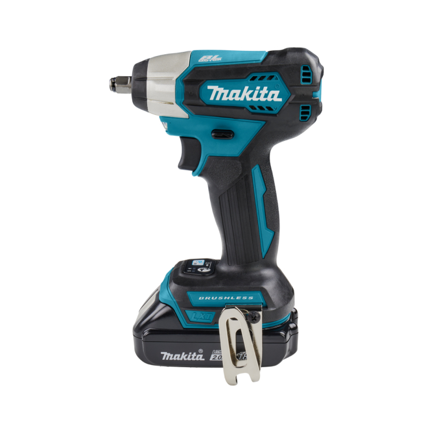 Makita DTW180RFJ - Set clé à choc Li-Ion 18V (2x batterie 3,0Ah) dans MAKPAC - 180Nm - 3/8" - moteur brushless-image