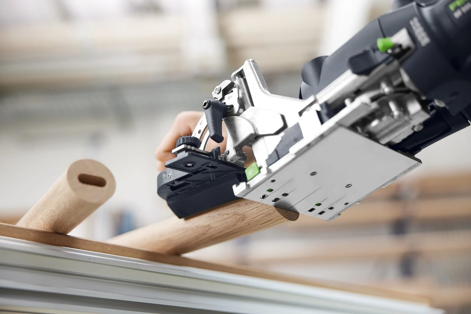 Festool DF 500 RQ-Set Domino freesmachine incl. accessoires in systainer - 420W - 28mm-image