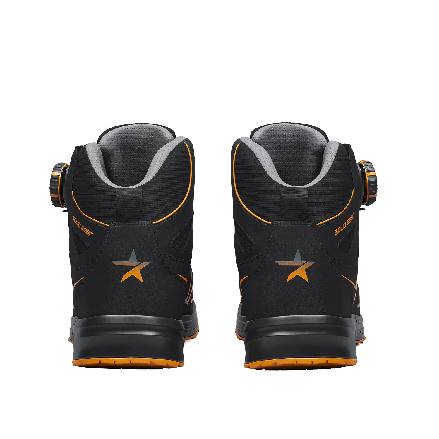 Solid Gear 61005 Reckon Werkschoen - Zwart/Oranje - Hoog - Maat 36-image