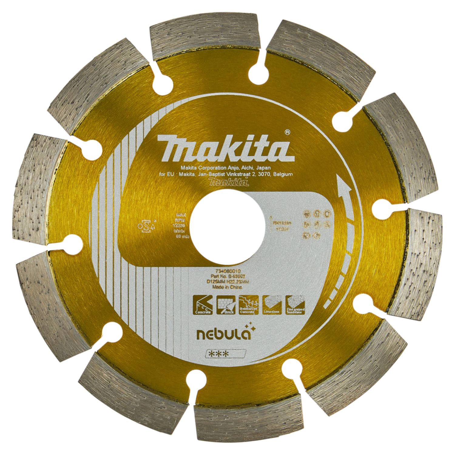 Makita B-53992 Diamantschijf - 125 x 22,23mm - Universeel-image
