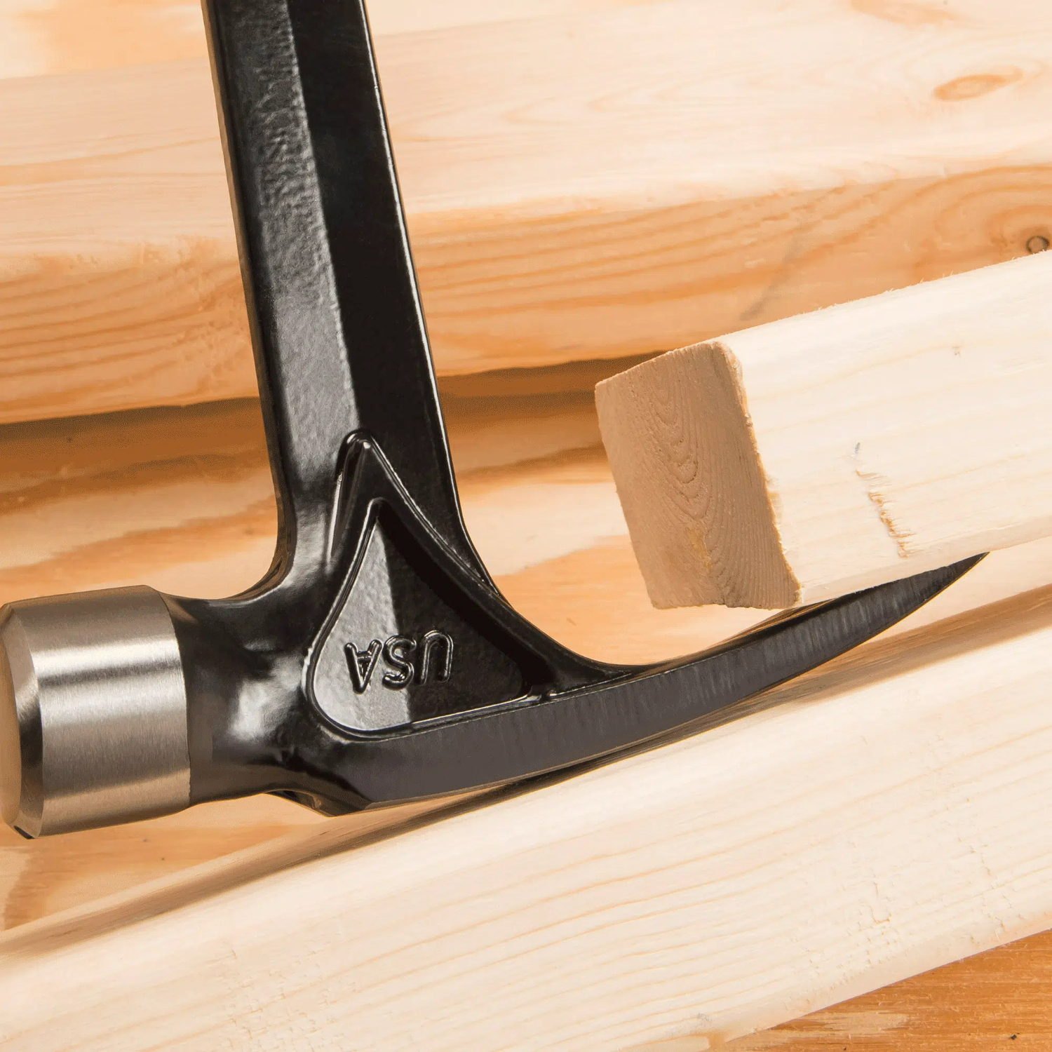 Estwing marteau à griffe droite Ultra - manche en vinyle noir - poids de la tête 530 grammes-image