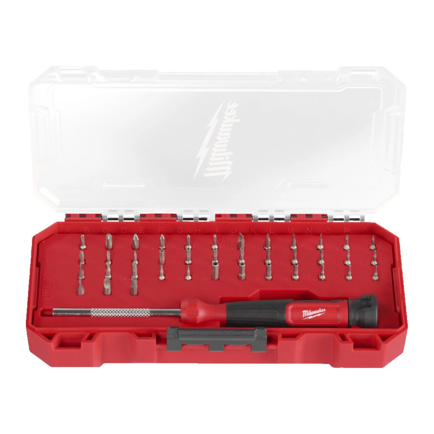 Milwaukee 4932498177 39-delige Precisie Schroevendraaierset in PACKOUT™ Ready Box - Multi-bit-image