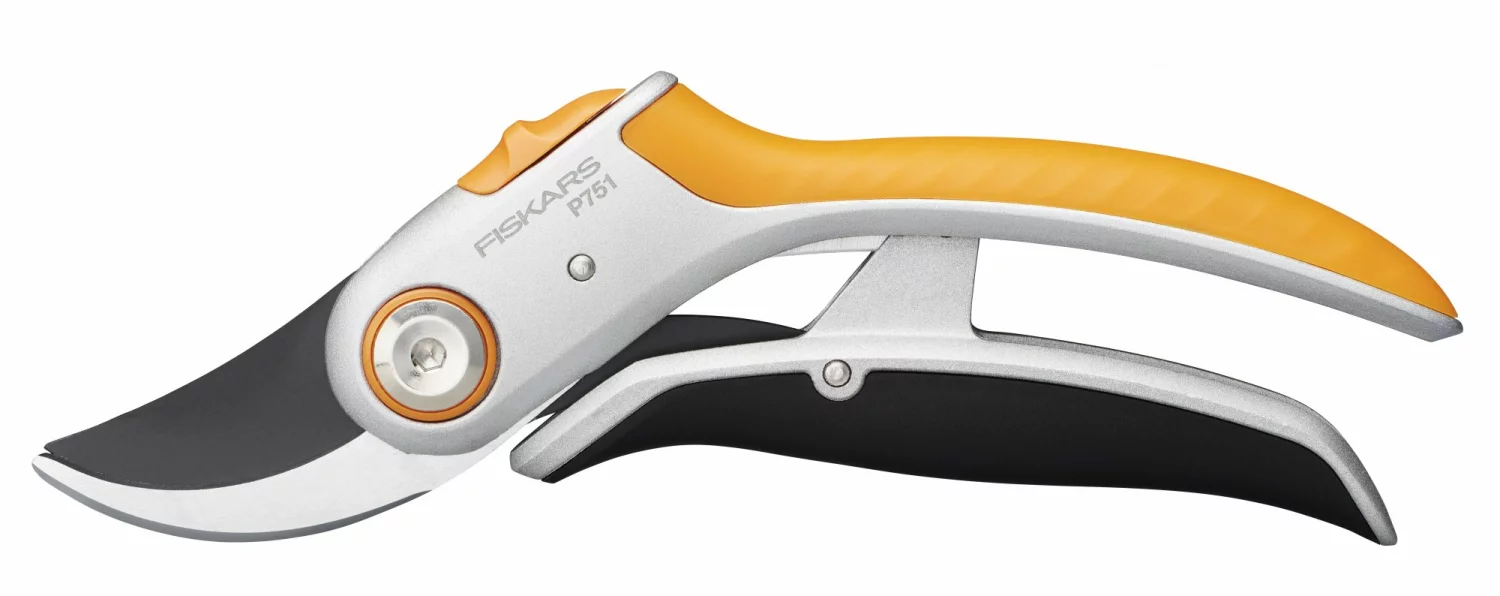 Fiskars 1057172 Plus PowerLever - Sécateur à lame franche - métal - P751 - 24mm-image