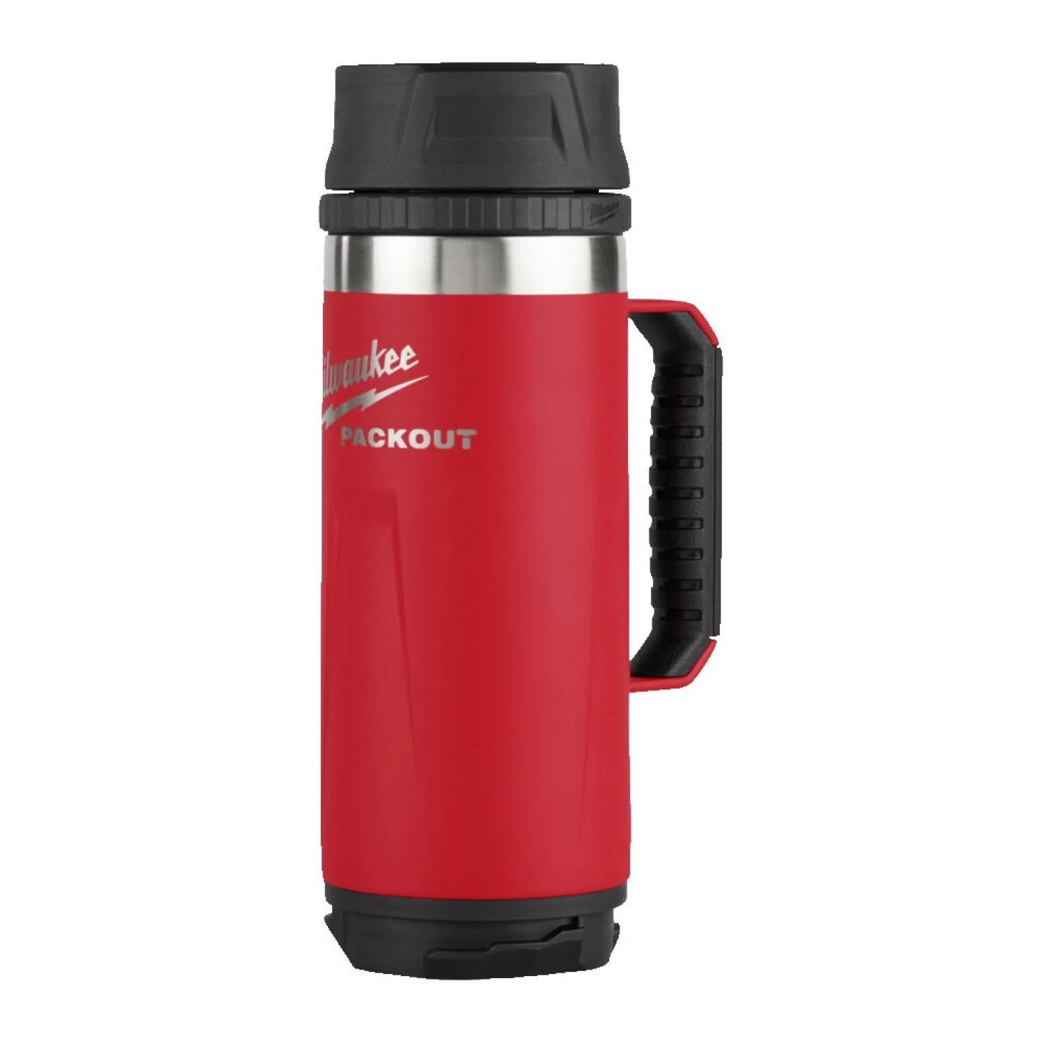 Milwaukee 4932493471 PACKOUT™ Thermosbeker - 532 ml - drinkdop - rood-image